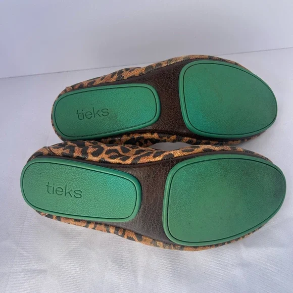 Tieks by Gavrieli leopard print leather ballet flats - Picture 6 of 6